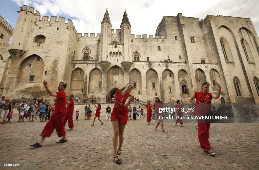 Street Actors in 65th Avignon Theatre Festival