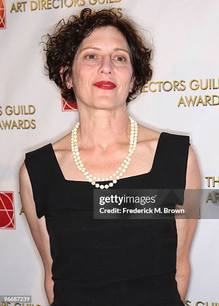 Naomi Shohan attends the 14th annual Art Directors Guild Awards at the Beverly Hilton Hotel on February 13, 2010 in Beverly Hills, California.