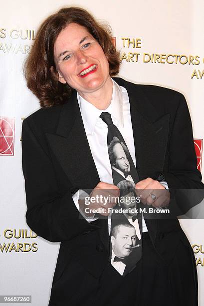 Host Paula Poundstone attends the 14th annual Art Directors Guild Awards at the Beverly Hilton Hotel on February 13, 2010 in Beverly Hills,...