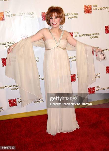 Producer Katherine Kramer attends the 14th annual Art Directors Guild Awards at the Beverly Hilton Hotel on February 13, 2010 in Beverly Hills,...