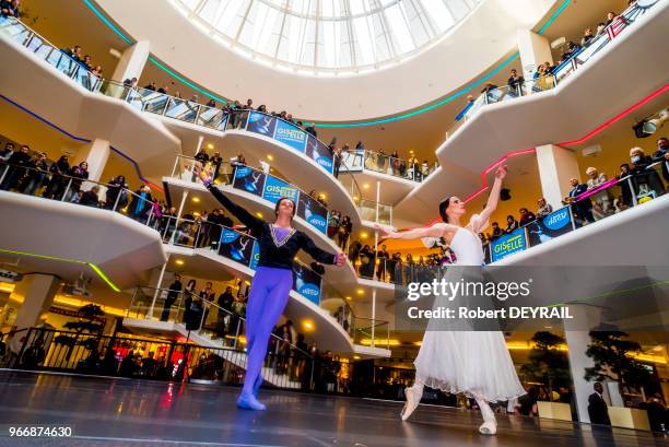 Pour promouvoir le ballet Giselle donné à la Maison de la danse de Lyon, le Yacobson Ballet du saint-Petersburg State Academic Ballet Theatre a donné...