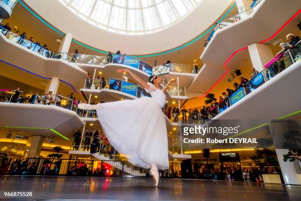 Pour promouvoir le ballet Giselle donné à la Maison de la danse de Lyon, le Yacobson Ballet du saint-Petersburg State Academic Ballet Theatre a donné...