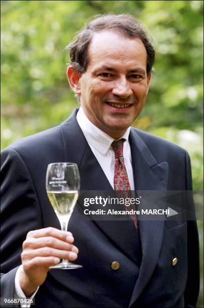 Bruno Paillard, chez lui, PDG du groupe BCC et possible repreneur de la maison de champagne. Bruno Paillard, chez lui, PDG du groupe BCC et possible...