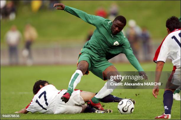 La Cote d'Ivoire et le Chili ont fait match nul 1-1 dans un match amical de preparation a la Coupe du monde pour les vice-champions d'Afrique. But...