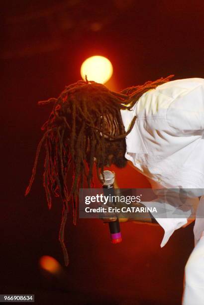 Furia Sound Festival. Concert of reggae singer Buju Banton.