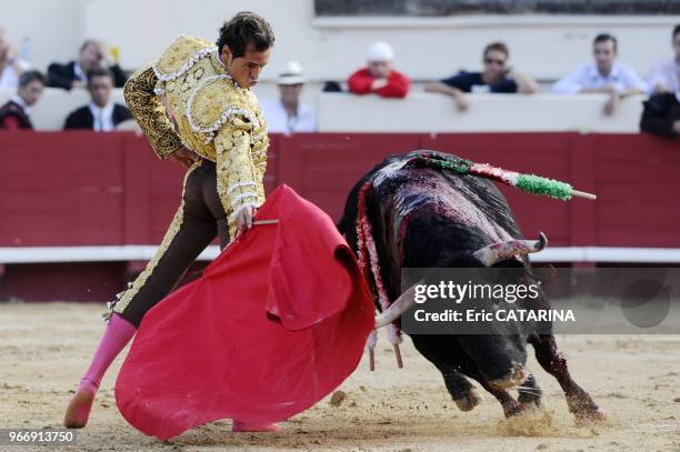 Spannish torero Cesar Jimenez.