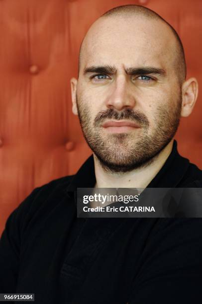 12eme Festival International des Jeunes Realisateurs.Close up of French director Julien Leclercq.