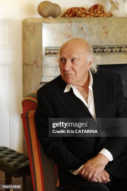 14th Festival International des Jeunes Realisateurs.Photocall of french actor Michel Piccoli.