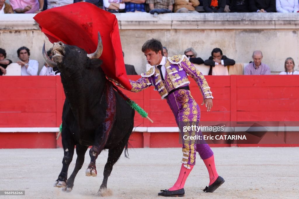 Bullfighting in Nimes during the 'Feria de Pentecote'.Corrida de Toros