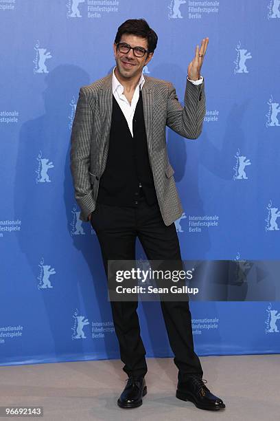 Actor Pierfrancesco Favino attends the 'Cosa Voglio Di Piu' Photocall during day four of the 60th Berlin International Film Festival at the Grand...