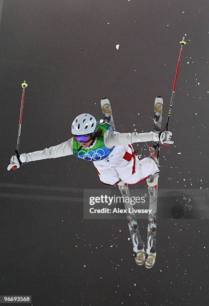 Daria Serova of Russia during the Ladies Moguls Final on day 2 of the Vancouver 2010 Winter Olympics at Cypress Mountain Resort on February 13, 2010...