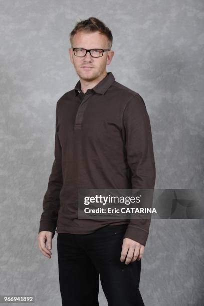 26th 2010 : Gilles Coton attending a portrait session during 32nd Cinemed. Mediterranean International Film Festival. Gilles Coton.