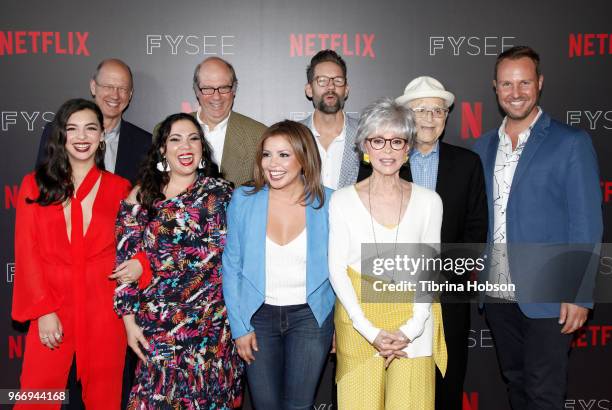 Isabella Gomez, Mike Royce, Gloria Calderon Kellett, Stephen Tobolowsky, Justina Machado, Todd Grinnell, Rita Moreno, Norman Lear and Brent Miller...