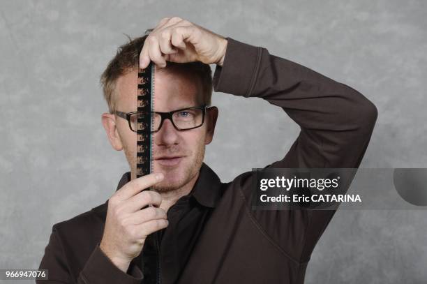 26th 2010 : Gilles Coton attending a portrait session during 32nd Cinemed. Mediterranean International Film Festival. Gilles Coton.