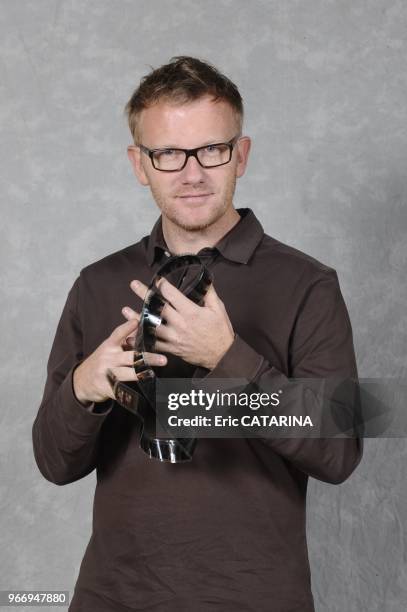 26th 2010 : Gilles Coton attending a portrait session during 32nd Cinemed. Mediterranean International Film Festival. Gilles Coton.