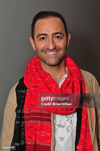 Designer Diego Binetti attends Binetti Fall 2010 during Mercedes-Benz Fashion Week at Exit Art on February 14, 2010 in New York City.