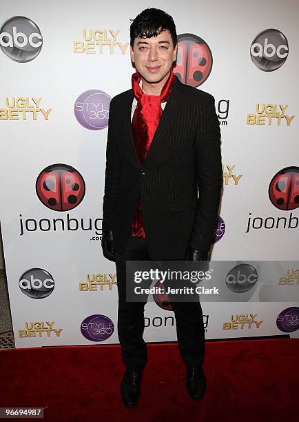 Malan Breton attends a Night of Fashion, Music & Charity to say goodbye to "Ugly Betty" at Capitale on February 13, 2010 in New York City.