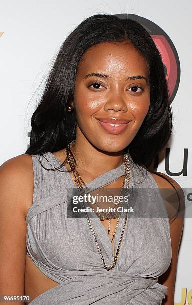 Angela Simmons attends a Night of Fashion, Music & Charity to say goodbye to "Ugly Betty" at Capitale on February 13, 2010 in New York City.