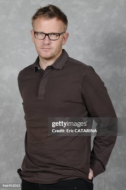 26th 2010 : Gilles Coton attending a portrait session during 32nd Cinemed. Mediterranean International Film Festival. Gilles Coton.