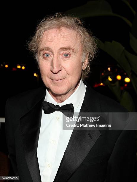 Actor Gene Wilder arrives at 14th Annual Art Directors Guild Awards which took place at The Beverly Hilton hotel on February 13, 2010 in Beverly...