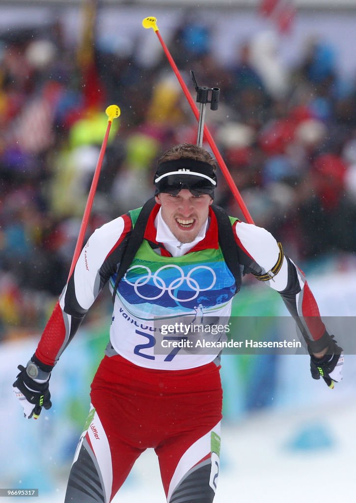 Biathlon Men's 10 km Sprint - Day 3