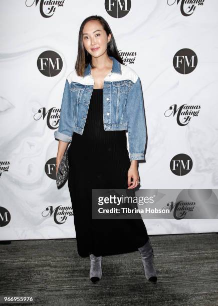 Chriselle Lima ttends the 2018 Mamas Making It Summit at The Line Hotel on June 3, 2018 in Los Angeles, California.
