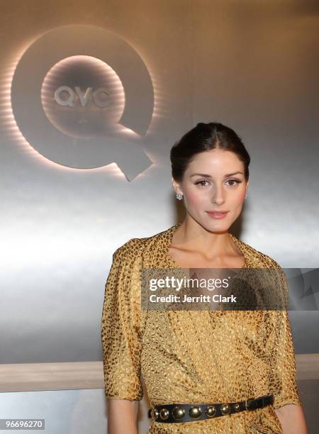 Olivia Palermo attends the QVC Style Party to Kick Off Mercedes-Benz Fashion Week in Bryant Park on February 13, 2010 in New York City.