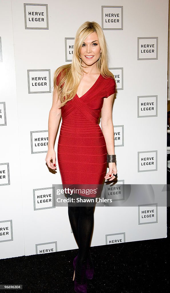 Mercedes-Benz Fashion Week Fall 2010 - Herve Leger By Max Azria- Front Ro