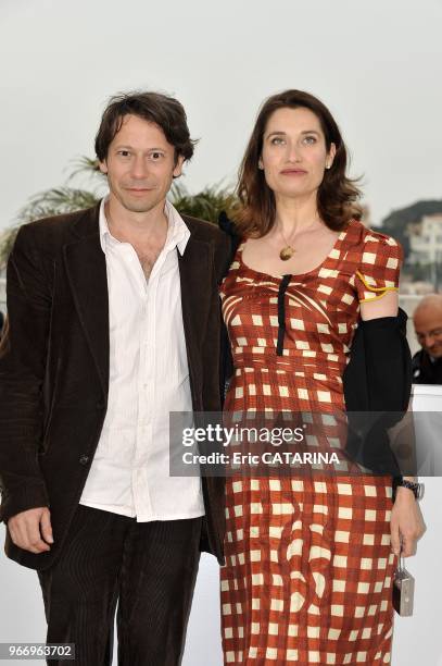 Mathieu Amalric et Emmanuelle Devos.