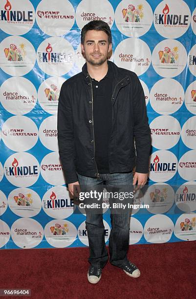 Actor Jonathan Bennett attends the UCLA Dance Marathon benefitting the Elizabeth Glazer Pediatric AIDS Foundation at Ackerman Grand Ballroom on The...