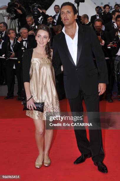 Danny Brillant and daughter.