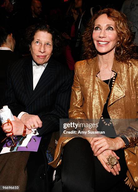 Fran Lebowitz attends the Diane Von Furstenberg Fall 2010 Fashion Show presented by Tetra Pak & O.N.E during Mercedes-Benz Fashion Week at The Tent...