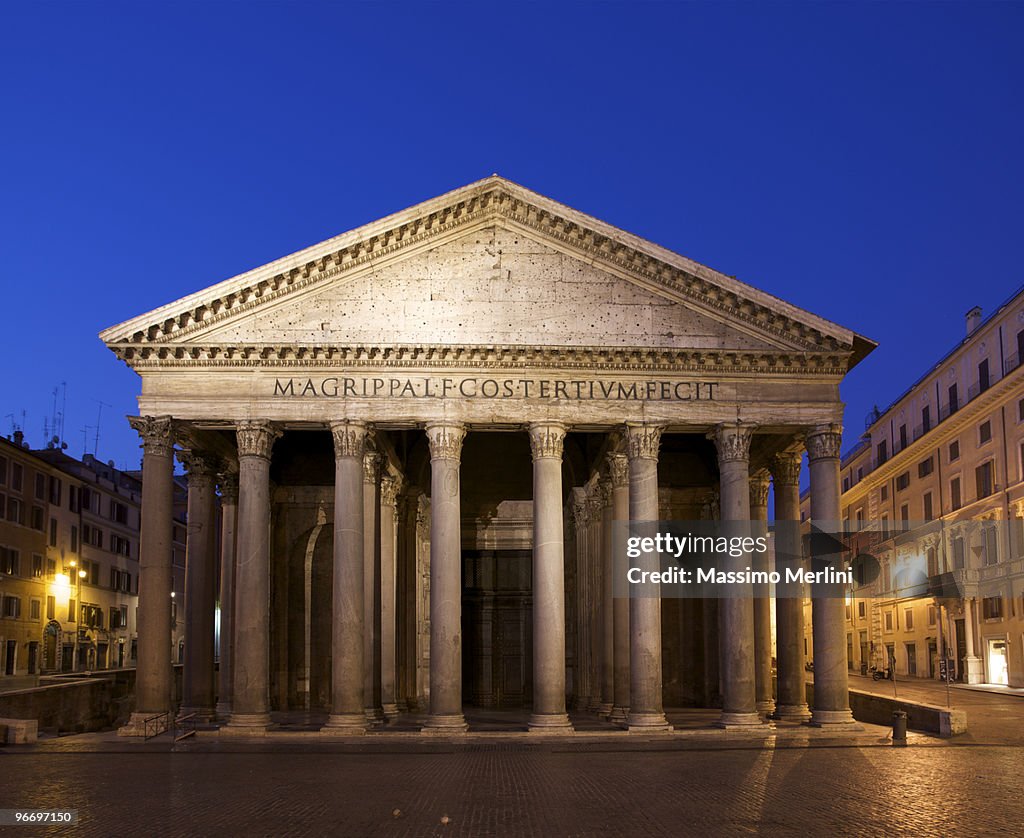 Pantheon at Dawn in Rome