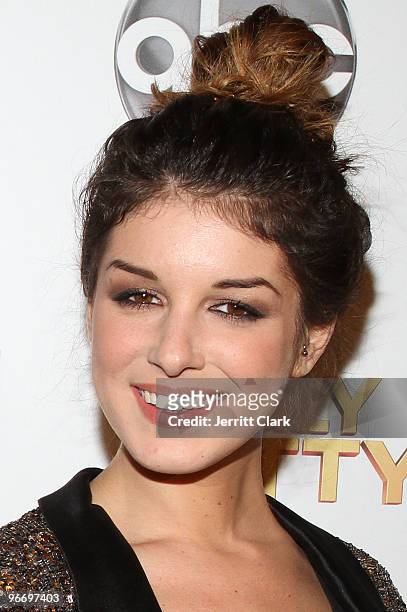 Actress Shenae Grimes attends a Night of Fashion, Music & Charity to say goodbye to "Ugly Betty" at Capitale on February 13, 2010 in New York City.