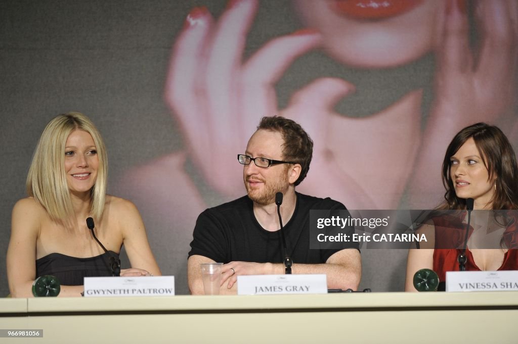 61st Cannes International Film Festival. Press conference of 'Two Lovers'.