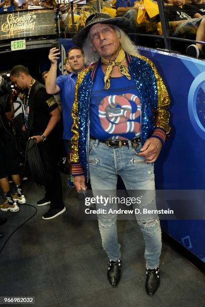 James Goldstein attends a game between the Cleveland Cavaliers and Golden State Warriors in Game Two of the 2018 NBA Finals on June 3, 2018 at ORACLE...