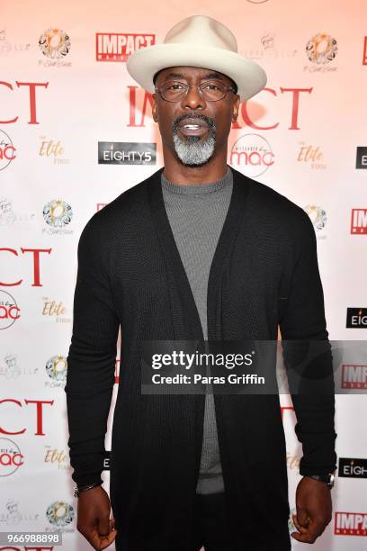 Actor Isaiah Washington attends Men of Impact Honoree Dinner at Four Seasons Hotel on June 3, 2018 in Atlanta, Georgia.