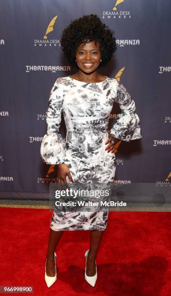 LaChanze during the arrivals for the 2018 Drama Desk Awards at Town Hall on June 3, 2018 in New York City.