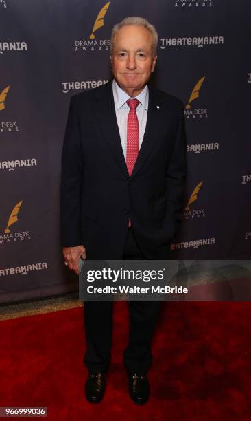 Lorne Michaels during the arrivals for the 2018 Drama Desk Awards at Town Hall on June 3, 2018 in New York City.