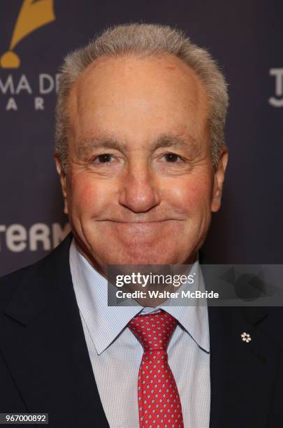 Lorne Michaels during the arrivals for the 2018 Drama Desk Awards at Town Hall on June 3, 2018 in New York City.