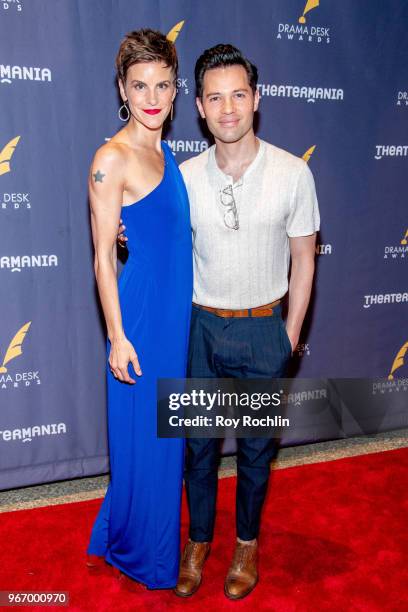 Jenn Colella attends the 2018 Drama Desk Awards arrivals at Anita's Way on June 3, 2018 in New York City.