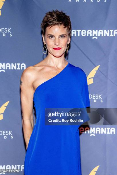 Jenn Colella attends the 2018 Drama Desk Awards arrivals at Anita's Way on June 3, 2018 in New York City.