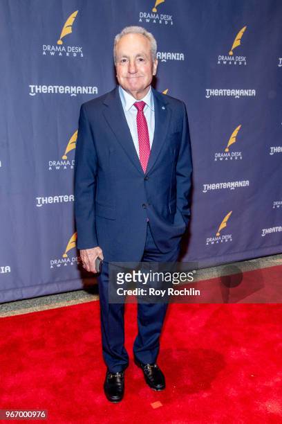 Lorne Michaels attends the 2018 Drama Desk Awards arrivals at Anita's Way on June 3, 2018 in New York City.