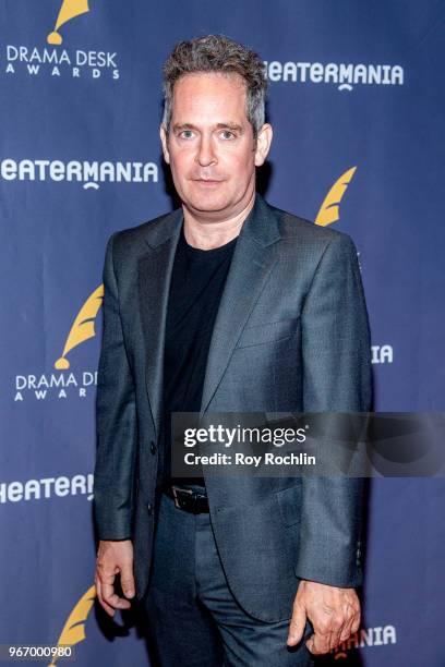 Tom Hollander attends the 2018 Drama Desk Awards arrivals at Anita's Way on June 3, 2018 in New York City.