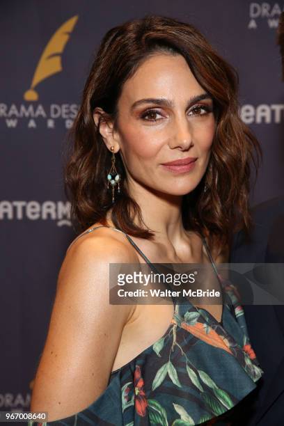 Annie Parisse during the arrivals for the 2018 Drama Desk Awards at Town Hall on June 3, 2018 in New York City.