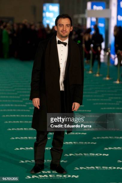 Alejandro Amenabar attends Goya prizes photocall at Madrid City Hall on February 14, 2010 in Madrid, Spain.