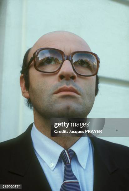 Nicolas Silberg lors du tournage du film 'Mesrine' realise par Andre Genoves le 26 janvier 1984 a Paris, France.