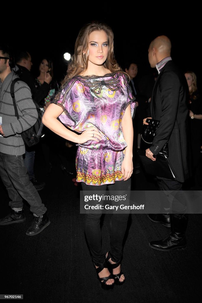 Mercedes-Benz Fashion Week Fall 2010 - Custo Barcelona - Front Row & BS
