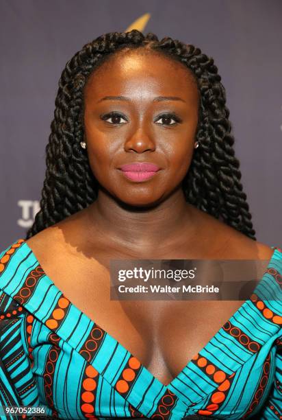 Jocelyn Bioh during the arrivals for the 2018 Drama Desk Awards at Town Hall on June 3, 2018 in New York City.