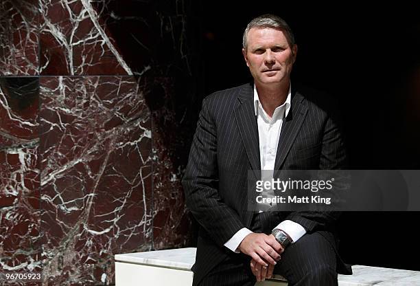 Wellington Phoenix coach Ricki Herbert poses during the 2010 A-League Finals Series Launch at the Sheraton on the Park Hotel on February 15, 2010 in...